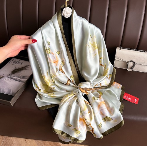 Elegant large soft scarf - scarf, –