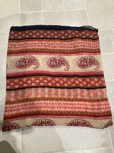 Multicoloured pattern scarf - pattern,